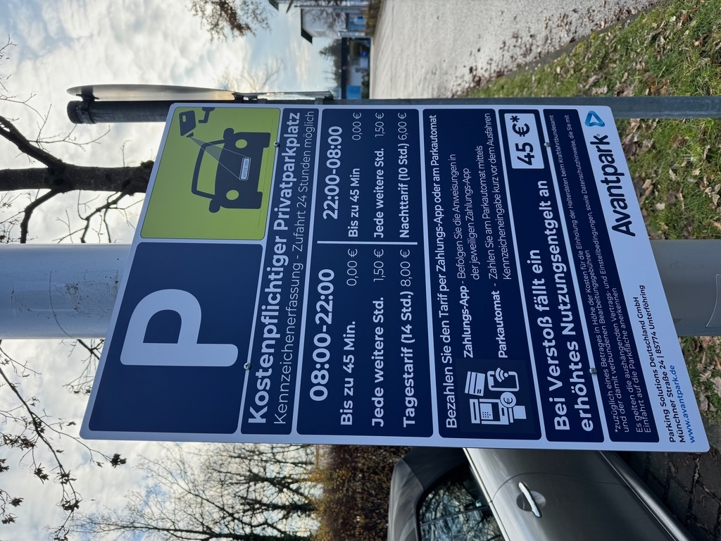 Kostet Eine Genehmigung Fürs Parken www.dieblaue24.com